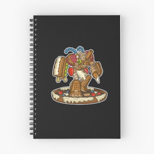 Item preview, Cartoon Character of Biscuit monster standing on a wooden plate with milk, cream and various fruits. designed and sold by tedykurniawan12.