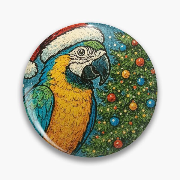 Item preview, Festive Bird Carrying Island Spirit designed and sold by Beach-Raven Designs.