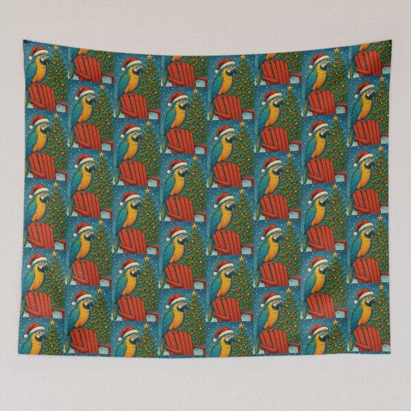 Item preview, Festive Bird Carrying Island Spirit designed and sold by Beach-Raven Designs.