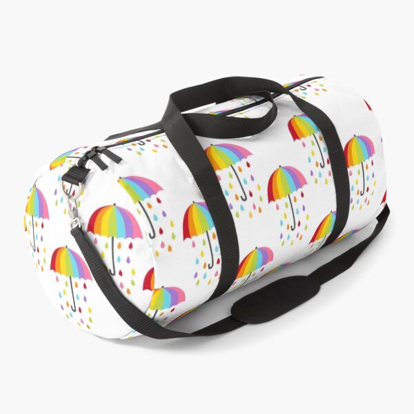Item preview, Rainy Day Rainbow Umbrella Print Multicolored Rain Drops Umbrellas designed and sold by bestggraphico.