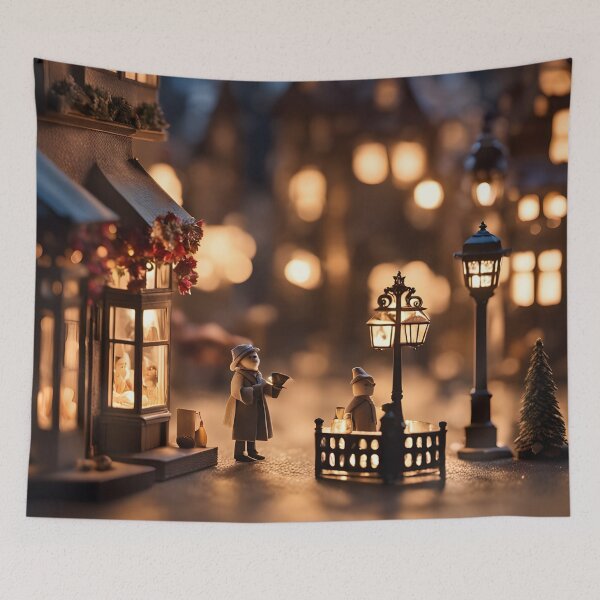 Item preview, Origami Art - Festive Streets of Old designed and sold by ArtfulFolds.