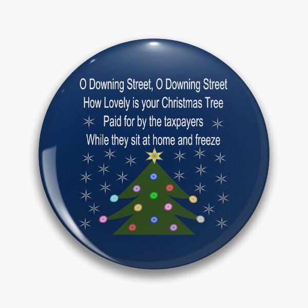 Item preview, Downing Street Christmas Tree Political designed and sold by naturegallery.