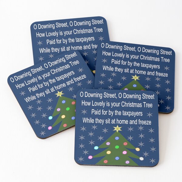 Item preview, Downing Street Christmas Tree Political designed and sold by naturegallery.