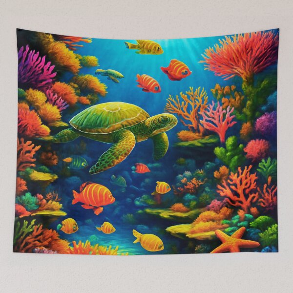 Item preview,  Underwater Carnival Madness designed and sold by Zofia Sosnecka.