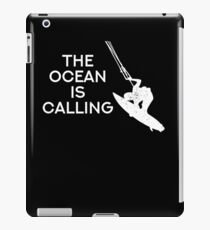 The ocean is calling iPad Case/Skin