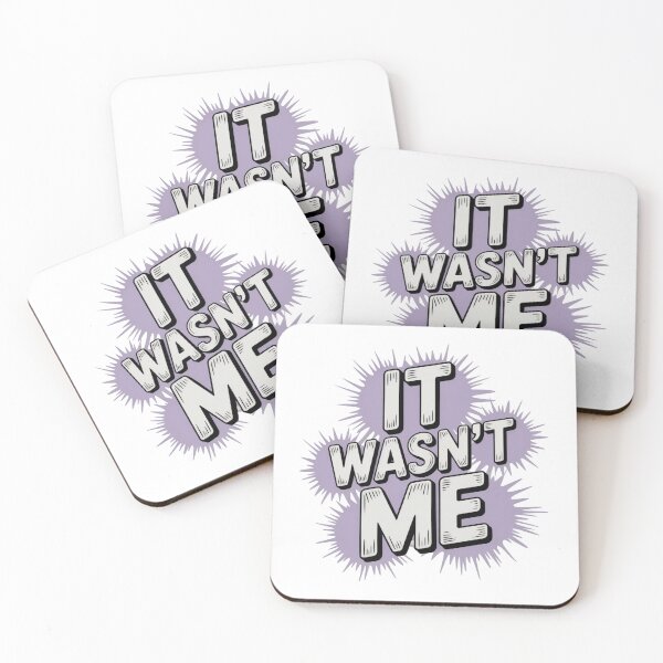 Item preview, It Wasn't Me Sarcastic Humor Comic Style designed and sold by chattsuede.