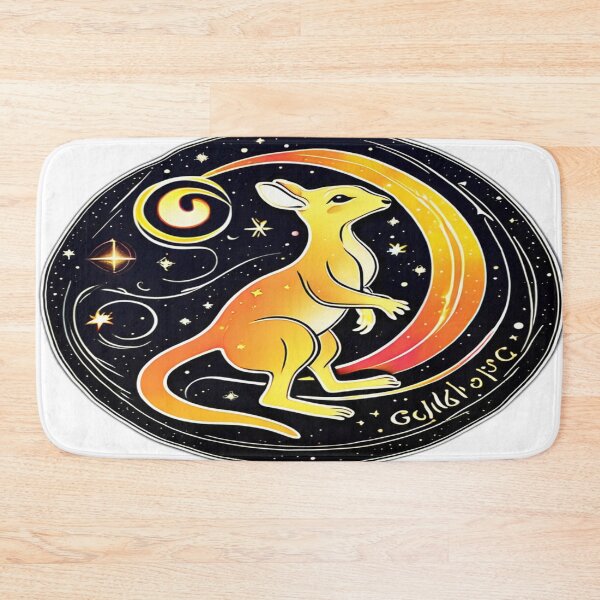 Item preview, Kiko the kangaroo, the Guardian of the Golden Spiral designed and sold by ZEDUXMAN THE GOLDEN SPIRAL STORE.