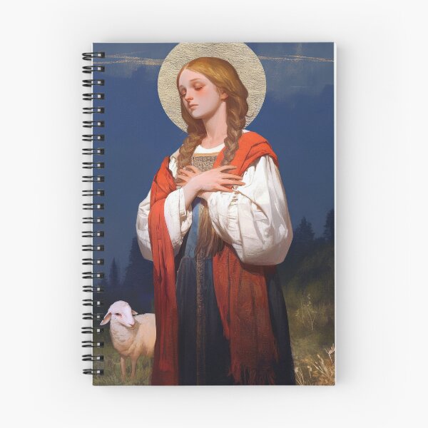 Item preview, Saint Genevieve designed and sold by SanctifiedSouls.