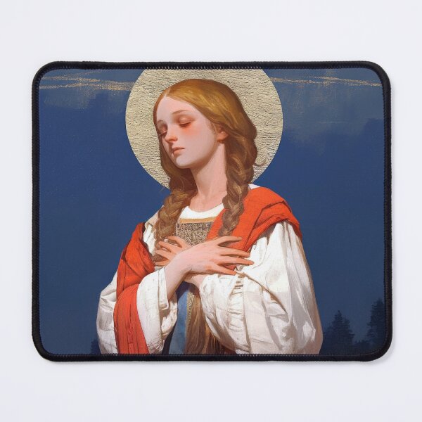 Item preview, Saint Genevieve designed and sold by SanctifiedSouls.