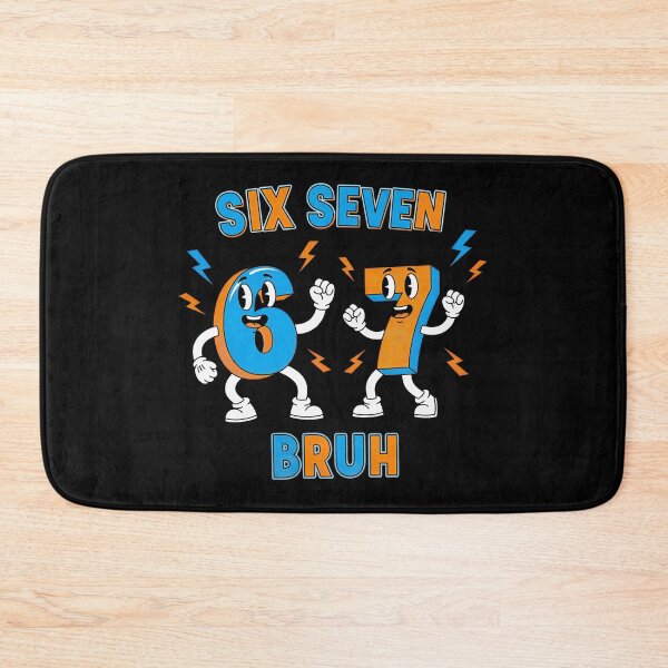 Item preview, Funny Six Seven Burh Christmas 6 7 Dabbing Meme designed and sold by gear-posters.