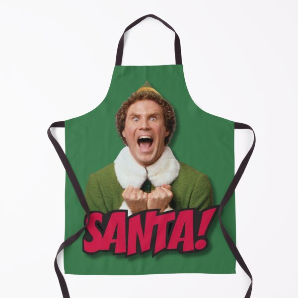 Item preview, SANTA Buddy the Elf Excited Design for the Holidays! designed and sold by MakersFolly.