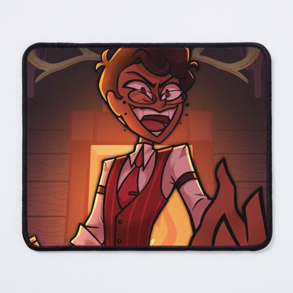 Item preview, Human Alastor Hazbin Hotel fan art designed and sold by DrawingIsToHard.