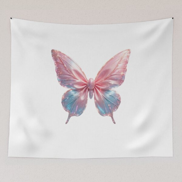 Item preview,  “Aesthetic Pink Butterfly Wings – Soft Pastel Design??” designed and sold by Madebypiyu.