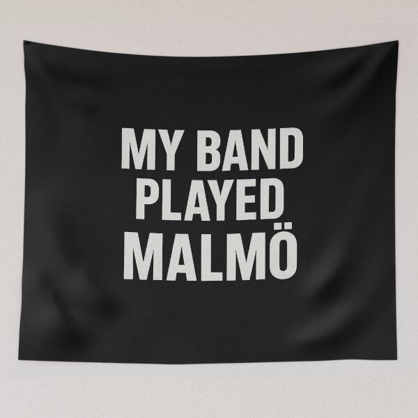Item preview, My Band Played Malmö – 2000s Indie Sleaze Tour Shirt designed and sold by DiamondSkyShirt.