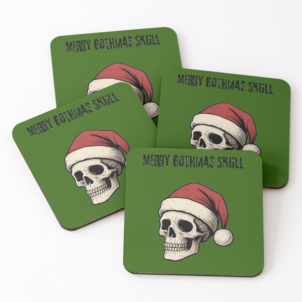 Item preview, Merry Gothmas Skull designed and sold by Little Bee.