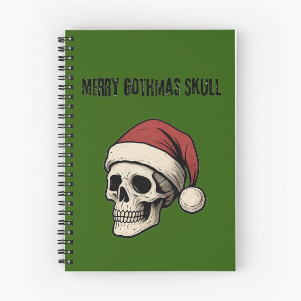 Item preview, Merry Gothmas Skull designed and sold by Little Bee.