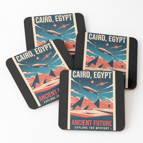 Item preview, Code Cairo Egypt Ancient Future Retro Sci-Fi  designed and sold by HoopeStylee.