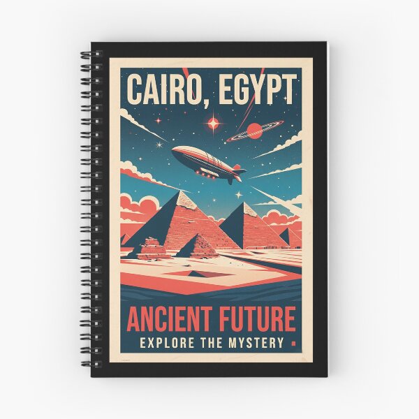Item preview, Code Cairo Egypt Ancient Future Retro Sci-Fi  designed and sold by HoopeStylee.