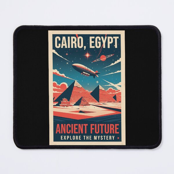 Item preview, Code Cairo Egypt Ancient Future Retro Sci-Fi designed and sold by HoopeStylee.