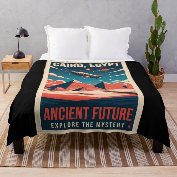 Item preview, Code Cairo Egypt Ancient Future Retro Sci-Fi designed and sold by HoopeStylee.