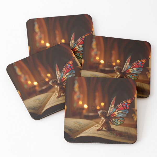 Item preview, A Little Fairy Sits on an Old Book designed and sold by William A McCarthy.