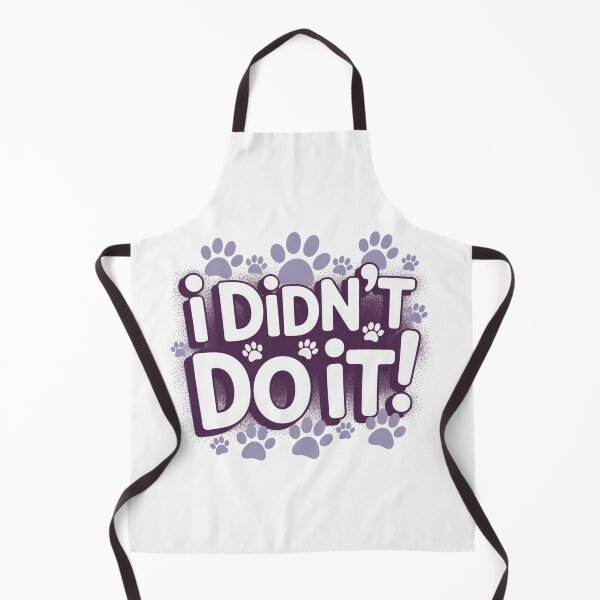 Item preview, Funny Pet Denial Paw Prints Gift Playful Pet Owner Humor designed and sold by chattsuede.