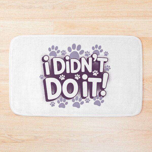 Item preview, Funny Pet Denial Paw Prints Gift Playful Pet Owner Humor designed and sold by chattsuede.