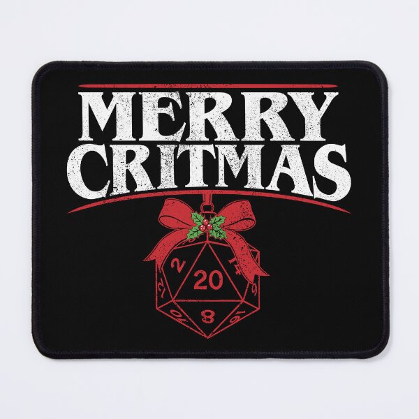 Item preview, Merry Critmas D20 Holiday designed and sold by sachpica.