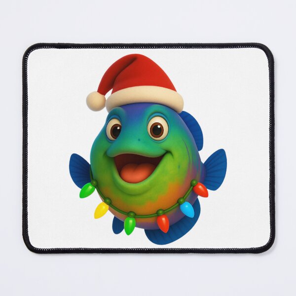 Item preview, Christmas Wrasse Fish designed and sold by Sillytoe.