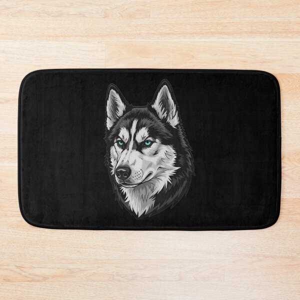 Item preview, Wolf Head With Cyan Eyes designed and sold by franktact.