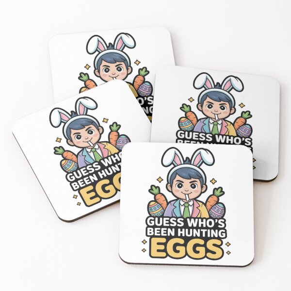 Item preview, Playful Easter Egg Hunt Winner Funny Bunny Man designed and sold by chattsuede.