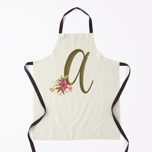 Item preview, Vintage Bouquet Floral Initial Monogram - A designed and sold by Willow & Grace Designs.