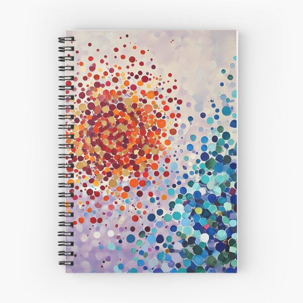 Item preview, Abstract Pointillism: Heat and Cold designed and sold by WirelessChimp.