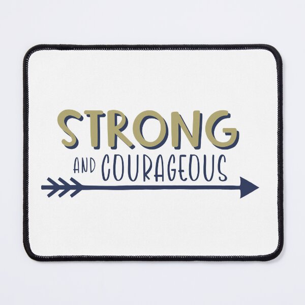 Item preview, Strong and Courageous designed and sold by Willow & Grace Designs.