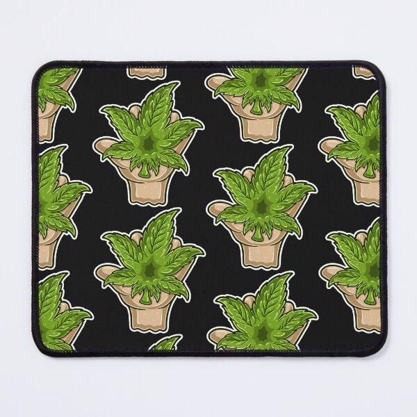 Item preview, Logo Cartoon of Marijuana leaf on hand.  designed and sold by tedykurniawan12.