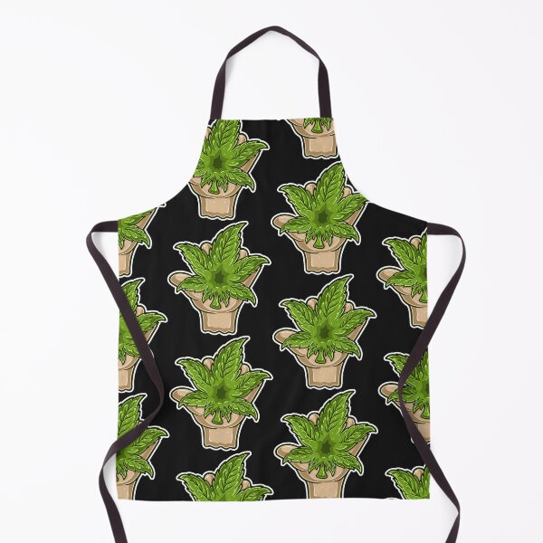 Item preview, Logo Cartoon of Marijuana leaf on hand. designed and sold by tedykurniawan12.