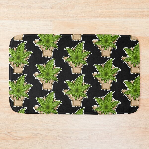 Item preview, Logo Cartoon of Marijuana leaf on hand.  designed and sold by tedykurniawan12.