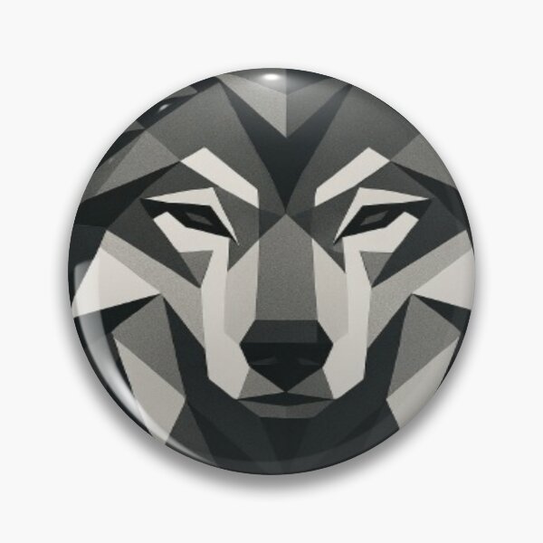 Item preview, Geometric Wolf – Modern Polygon Animal Art designed and sold by maciejdesing.