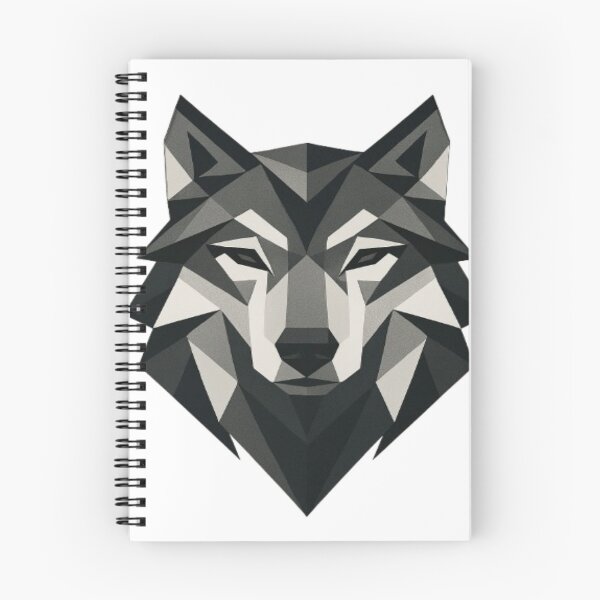 Item preview, Geometric Wolf – Modern Polygon Animal Art designed and sold by maciejdesing.