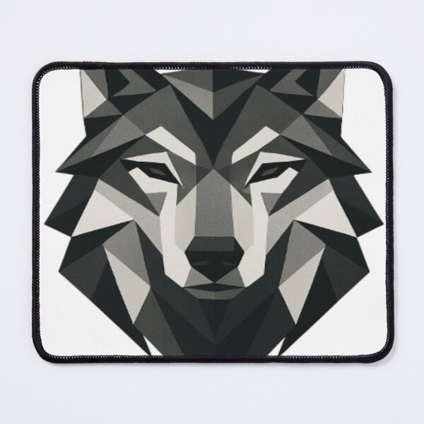 Item preview, Geometric Wolf – Modern Polygon Animal Art designed and sold by maciejdesing.