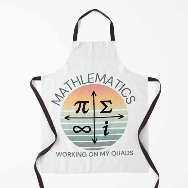 Item preview, Mathletics Working On My Quads Math Pun designed and sold by SabAlgoRhythm.