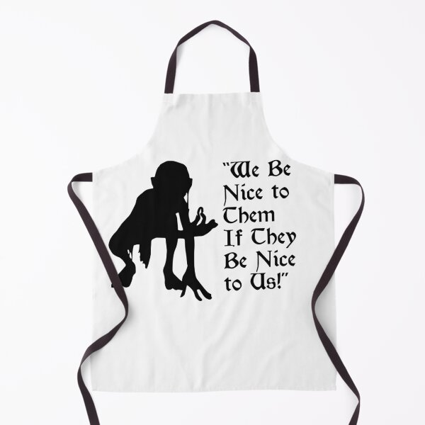 Item preview, Gollum - We Be Nice to Them if They Be Nice to Us designed and sold by KindaSusBro.
