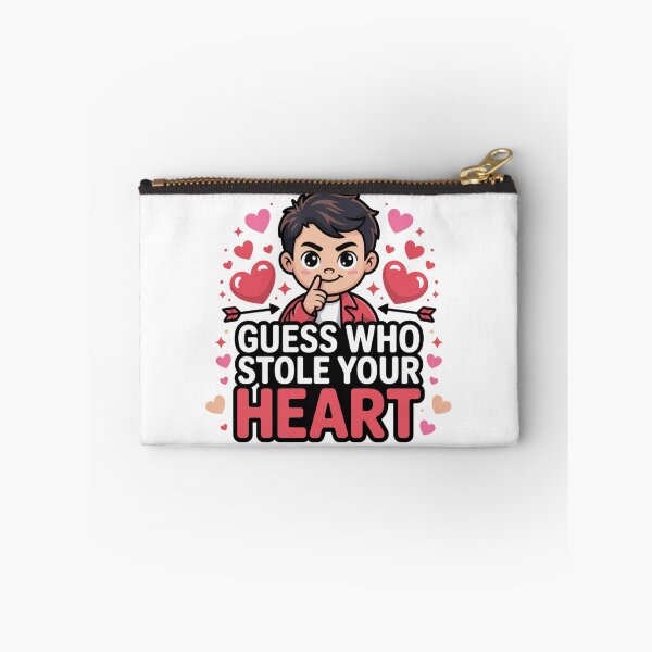 Item preview, Cute Valentine Secret Admirer Boy Stolen Heart Message designed and sold by chattsuede.