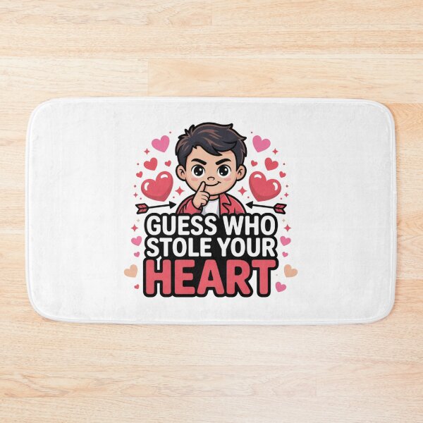 Item preview, Cute Valentine Secret Admirer Boy Stolen Heart Message designed and sold by chattsuede.