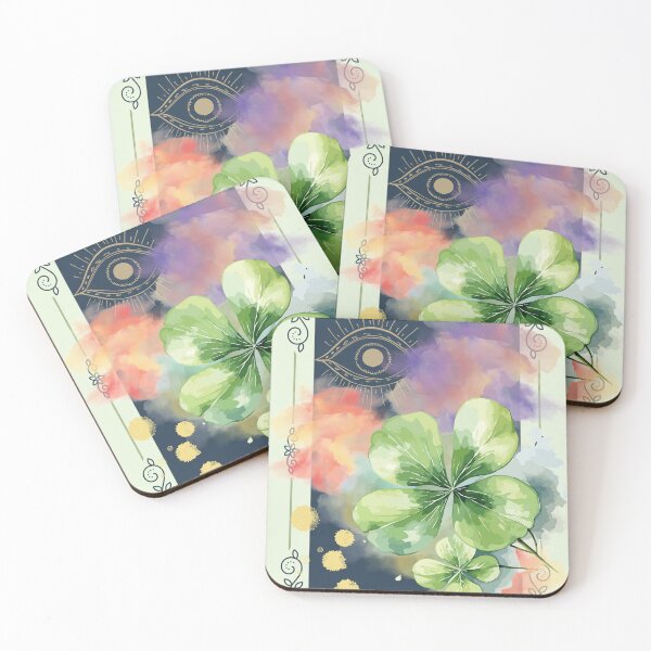Item preview, Mystic Clover & Cosmic Vision Art designed and sold by Eyesome.