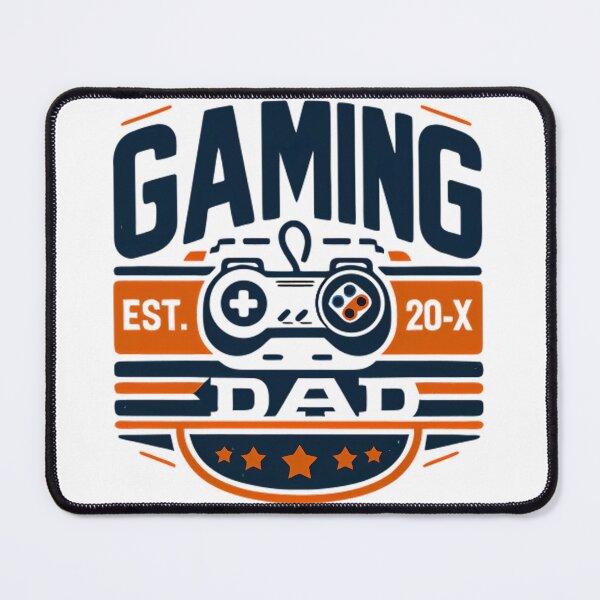 Item preview, Gaming Dad Established Badge Retro Controller Design designed and sold by DrawDrip.