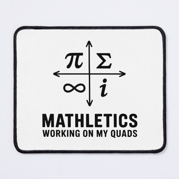 Item preview, Mathletics Working On My Quads Gifts for Mathematician designed and sold by SabAlgoRhythm.