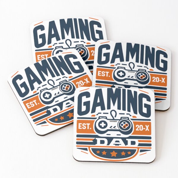 Item preview, Gaming Dad Established Badge Retro Controller Design designed and sold by DrawDrip.
