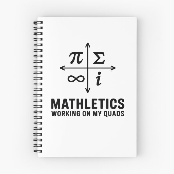 Item preview, Mathletics Working On My Quads Gifts for Mathematician designed and sold by SabAlgoRhythm.