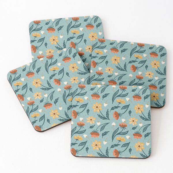 Item preview, Peaceful Floral Pattern designed and sold by Willow & Grace Designs.